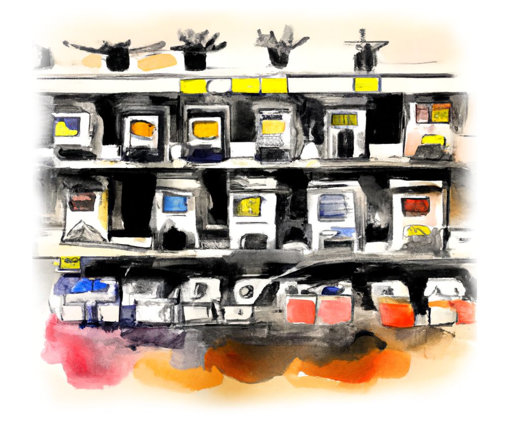 Disply of Computers For Sale